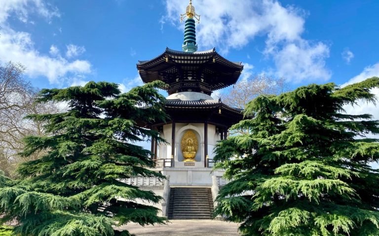 Peace Pagoda in Battersea Park